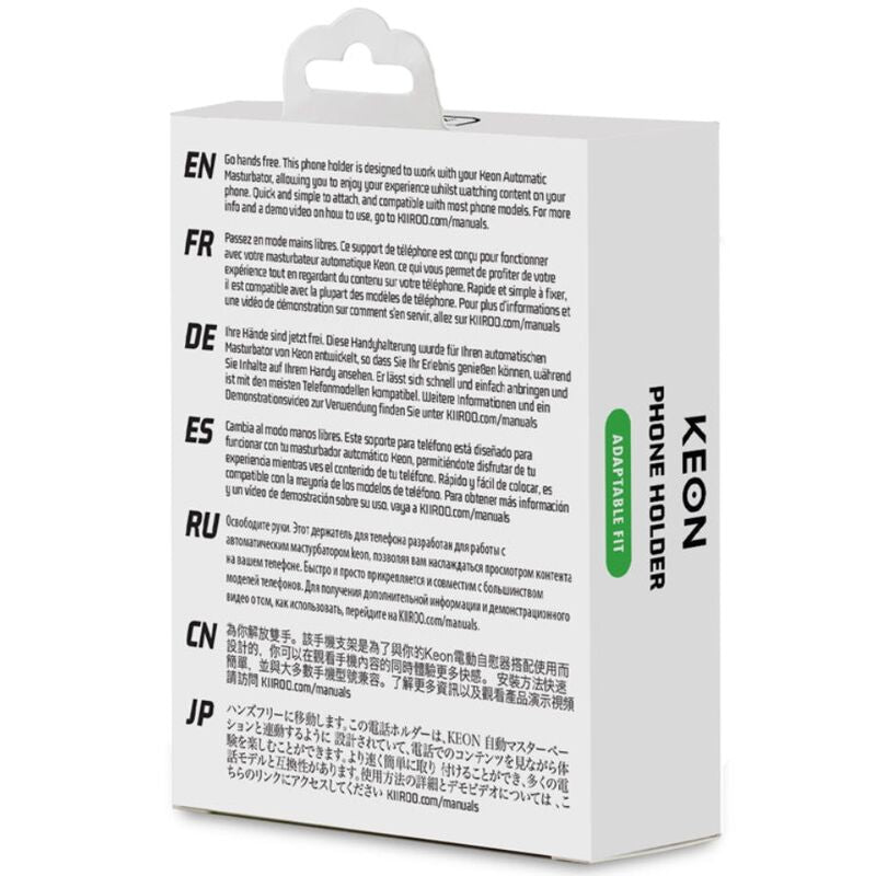 KIIROO - SOPORTE DE TELEFONO KEON DA ADAPTADOR MÓVEL