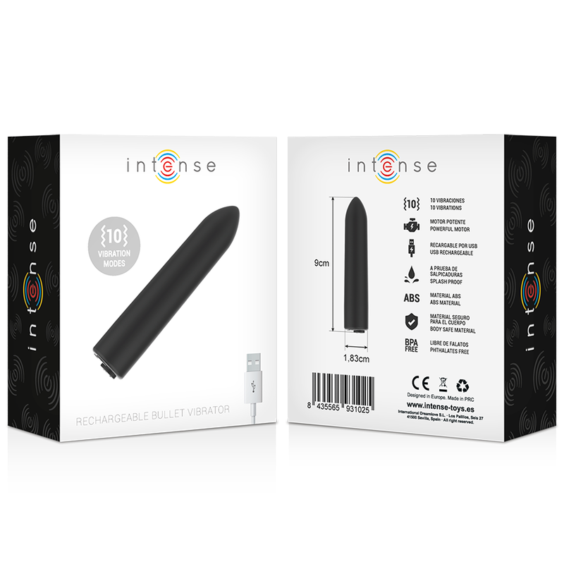 INTENSO - BALA VIBRANTE 10 PADRÕES