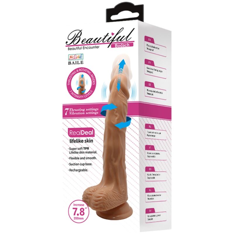 Baile - Pretty Love Encontro Bodach Vibrao E Rotao 20 Cm