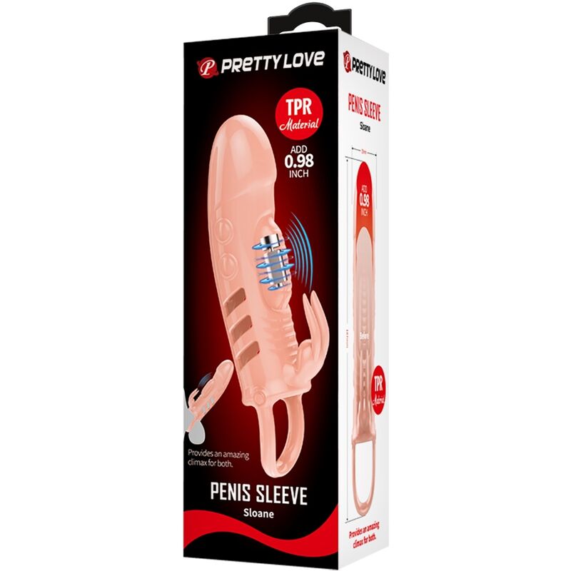 Pretty Love - Bainha Para Pênis Coelho Natural Sloane