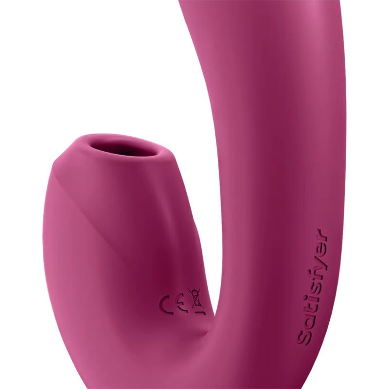 SATISFYER - APLICATIVO ESTIMULADOR Y VIBRADOR SUNRAY VERMELHO