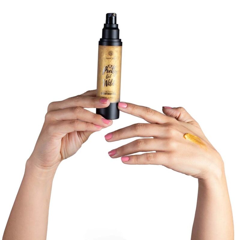 Secretplay - Óleo Corporal Brillo Bonito Pero Salvaje 50 Ml