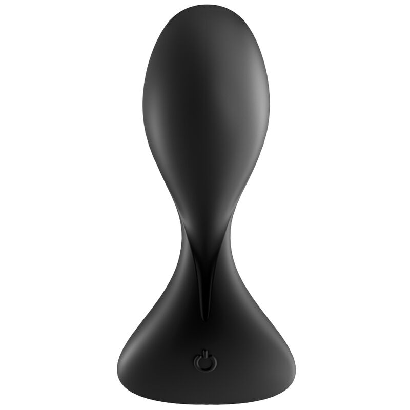 Satisfyer Aplicativo de Plugue Vibratório Trendsetter Negro