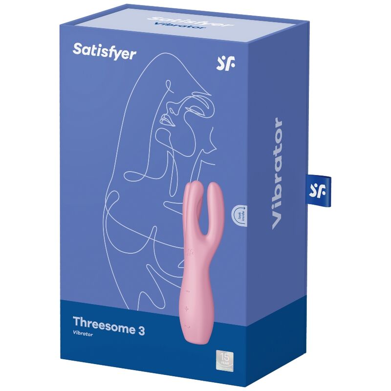 Satisfyer - Vibrador Trío 3 Rosa
