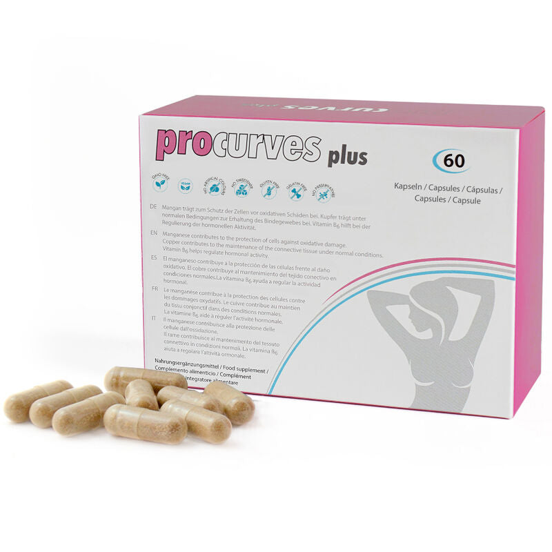 500 COSMETICS - PROCURVES PILLS CÁPSULAS PARA AUMENTO DO PEITO - Sex Shop Sexy