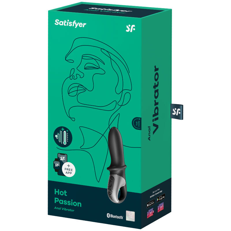 Satisfyer Vibrador Anal Hot Passion Negro
