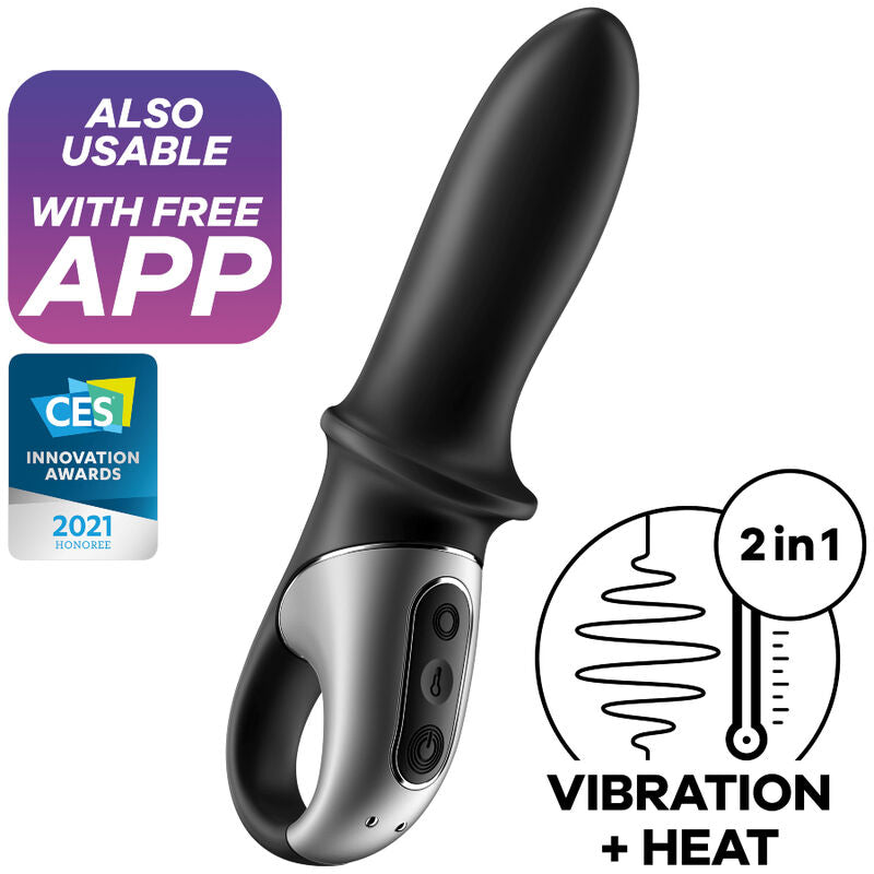 Satisfyer Vibrador Anal Hot Passion Negro