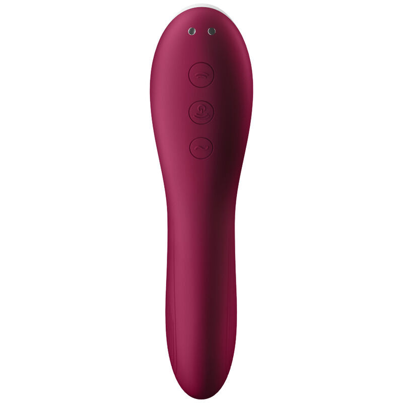 SATISFYER - DUAL CRUSH ESTIMULADOR E VIBRADOR