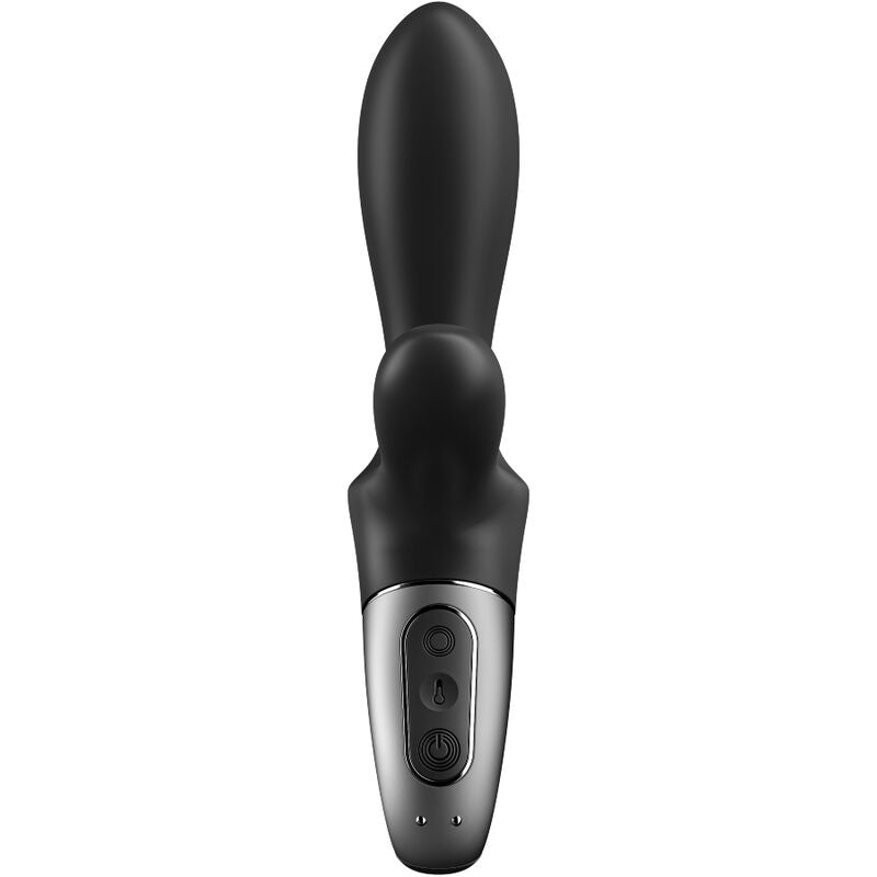 Vibrador anal negro Satisfyer Heat Climax Plus App