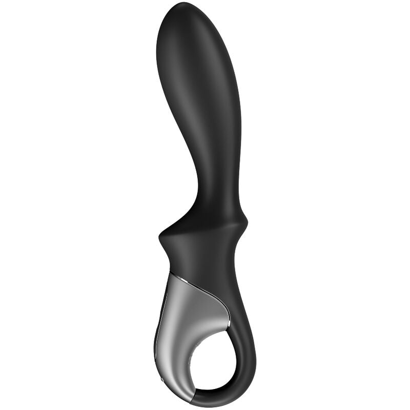Satisfyer - Aplicativo Vibrador Anal Heat Climax Negro