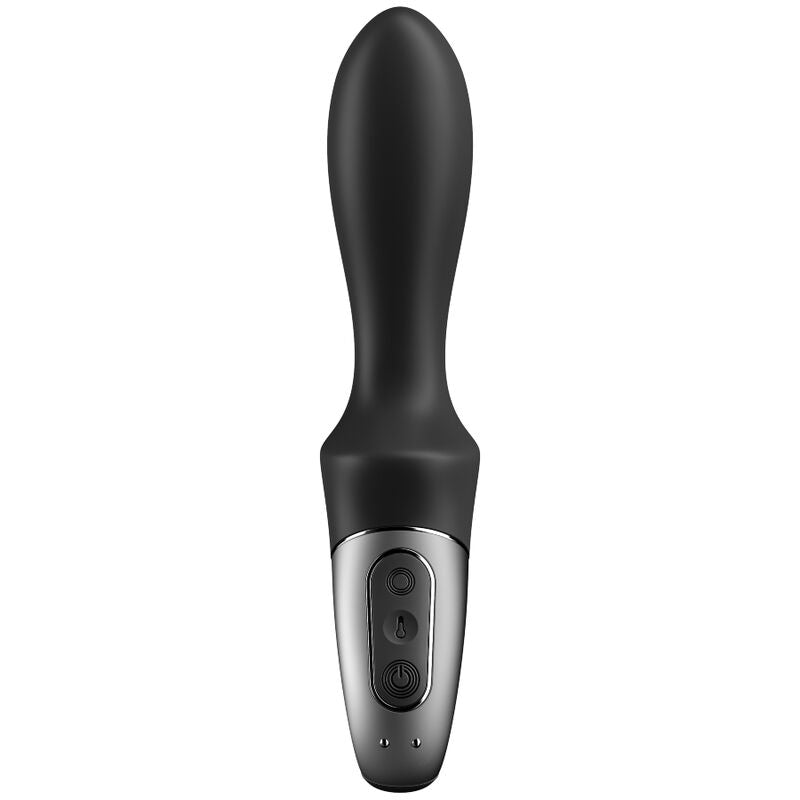 Satisfyer - Aplicativo Vibrador Anal Heat Climax Negro