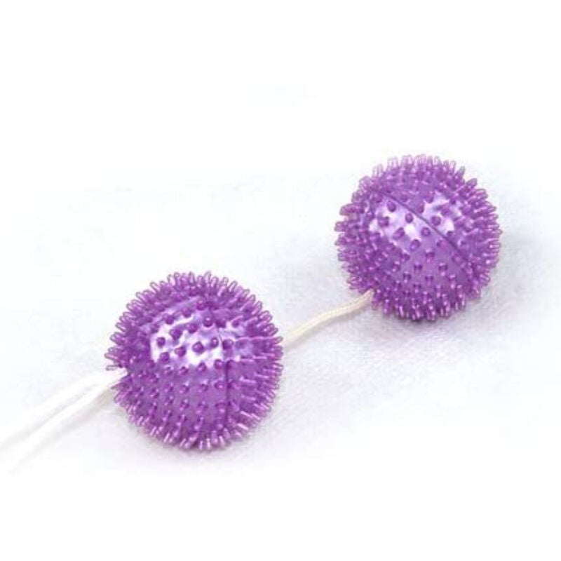 BAILE - BOLAS TEXTURADAS DE PRAZER ROXO 3.60 CM