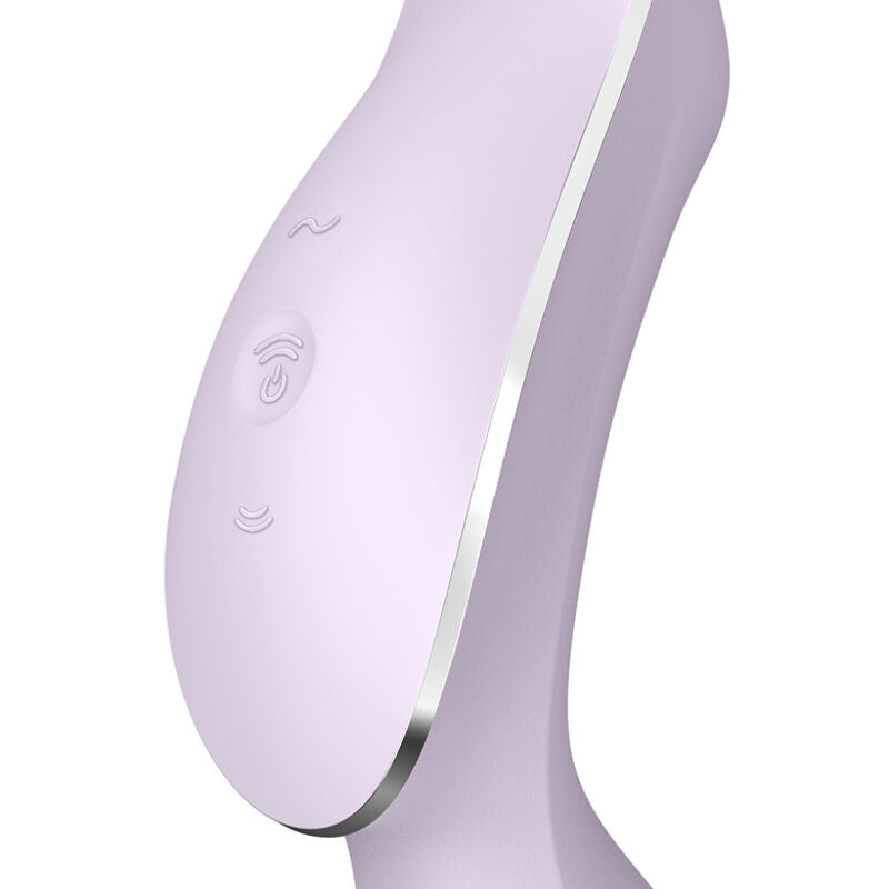 Satisfyer Curvy Trinity 2 Estimulador y Vibrador - Roxo