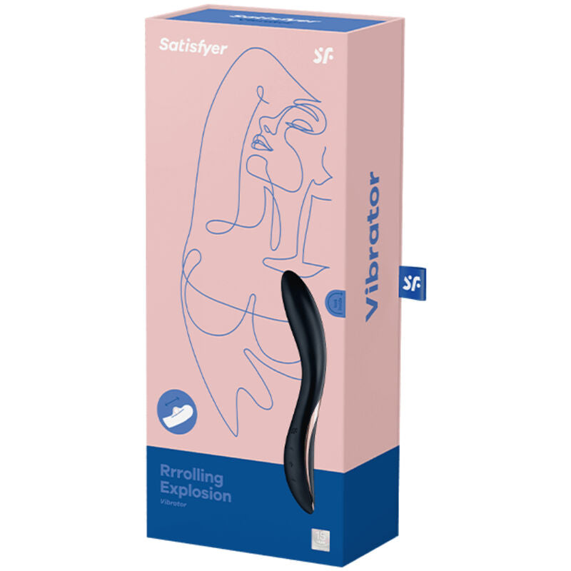 SATISFYER - VIBRADOR RRROLLING EXPLOSION PUNTO G