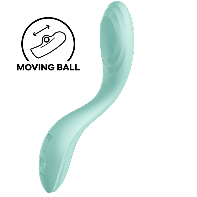 Satisfyer Vibrador Rolling Pleasure Punto G Verde