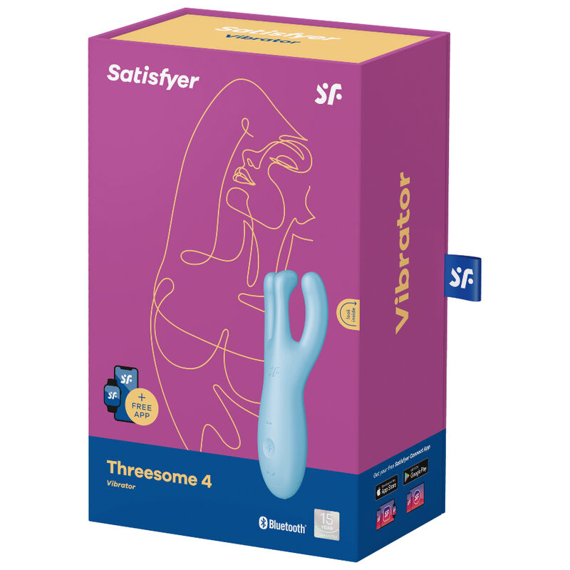 Satisfyer App Vibrador Trío 4 Rosa