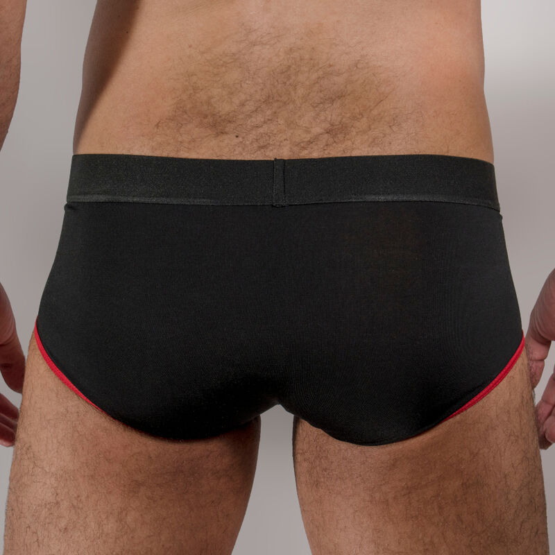 Macho - MS24A Cueca Breve Amarelo Escuro S