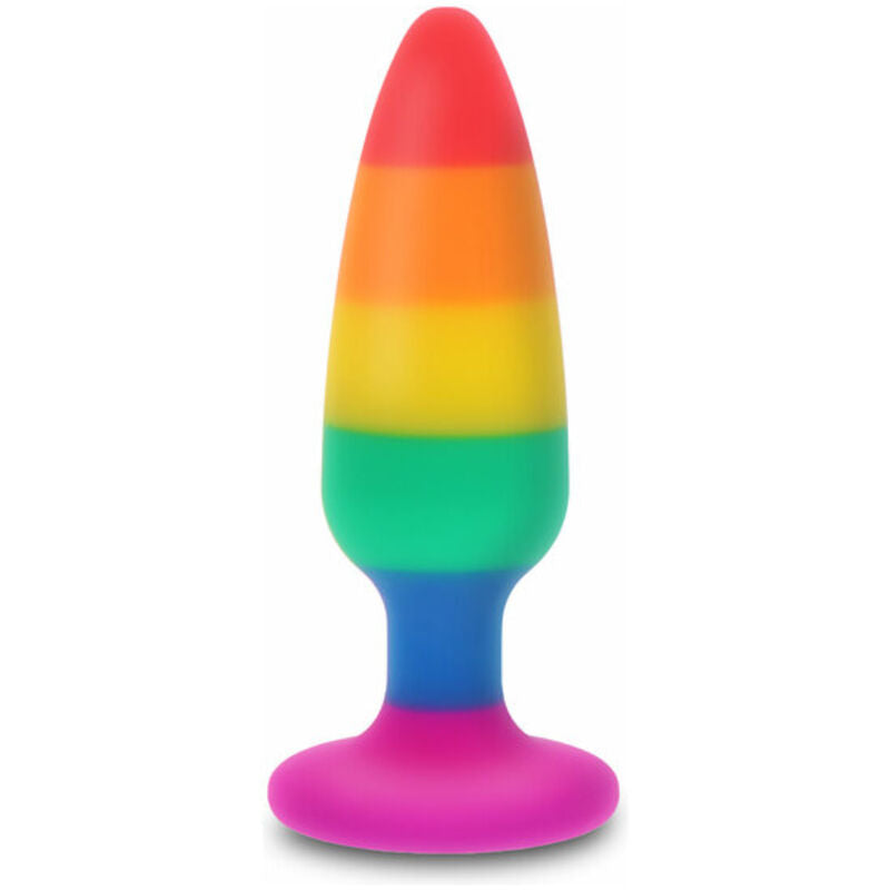 ORGULHO - PLUG BANDEIRA LGBT HUNK 10,5 CM