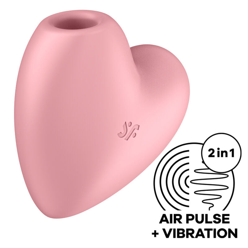 Satisfyer - Cutie Heart Estimulador y Vibrador Azul