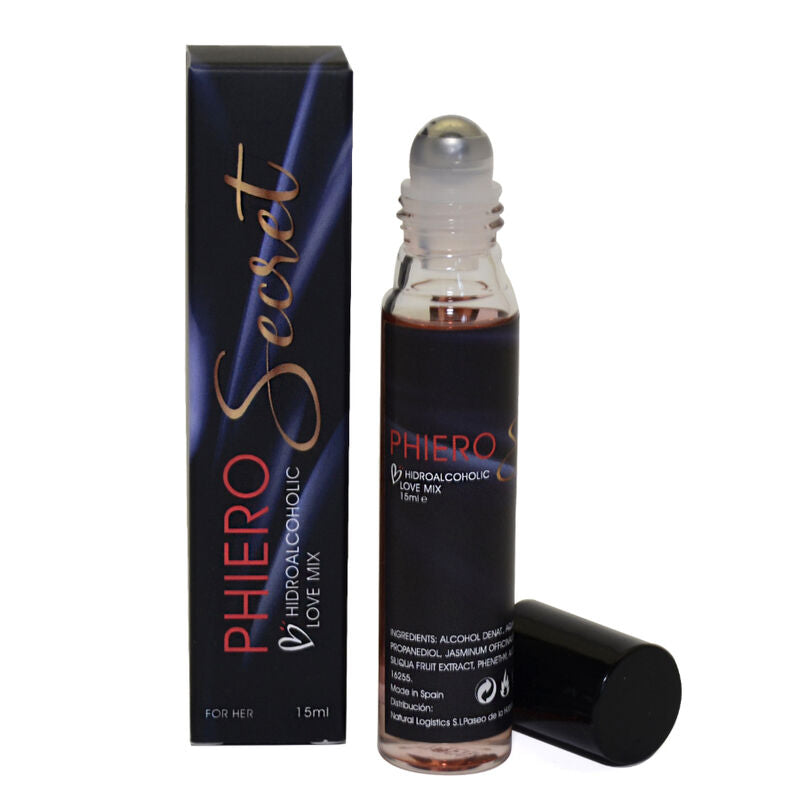 500 COSMÉTICOS - PHIERO SECRET NATURAL INODORO COMBINAÇÃO HORMÔNIOS SEXUAIS FEMININOS 15 ML