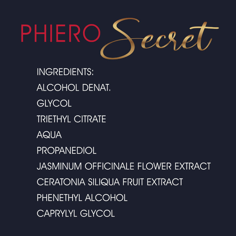500 COSMÉTICOS - PHIERO SECRET NATURAL INODORO COMBINAÇÃO HORMÔNIOS SEXUAIS FEMININOS 15 ML