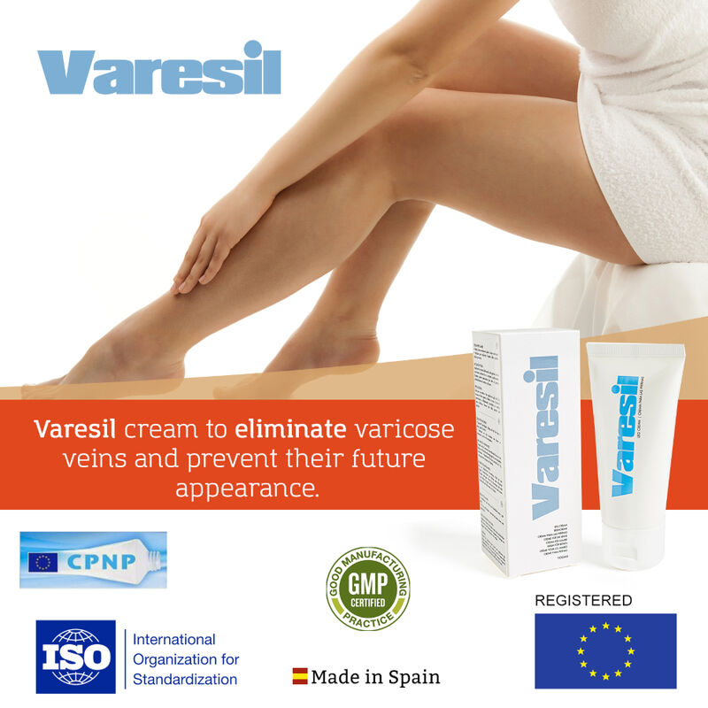 500 COSMÉTICOS - TRATAMENTO COM VARESIL CREMA PARA VARICES