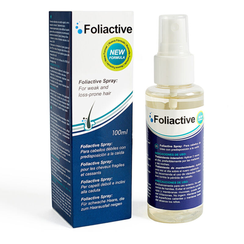 500 COSMETICS - FOLIACTIVE SPRAY EVITAR QUEDA DE CABELO E CRESCIMENTO - Sex Shop Sexy