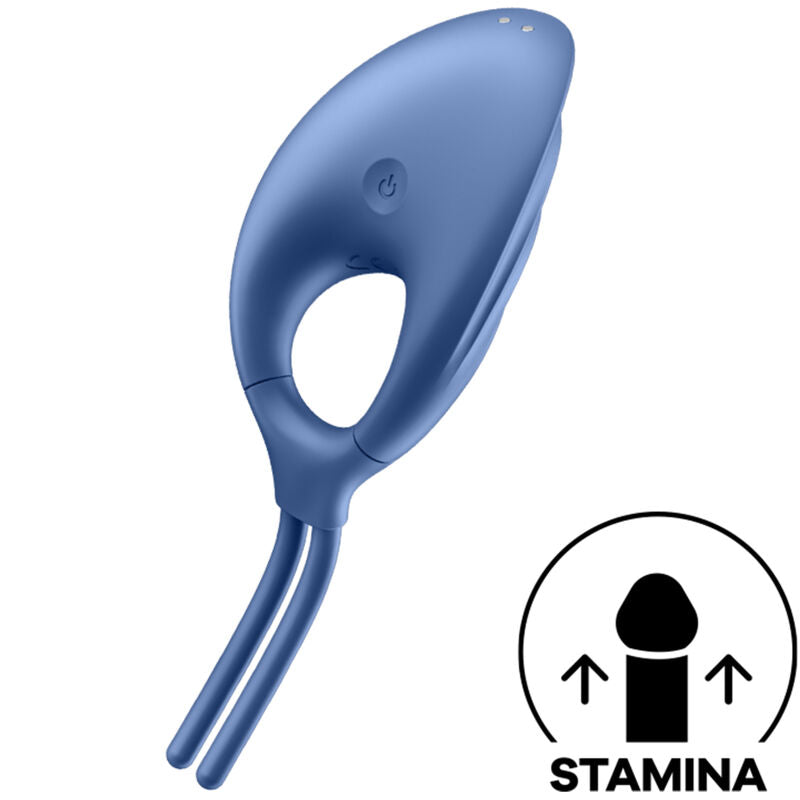 SATISFYER - SWORDSMAN ANEL VIBRADOR VERDE