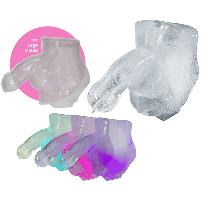 PLAY WIV ME - LUGE CON MOLDE DE HIELO PARA PENE ENORME