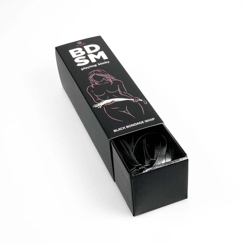 SECRETPLAY - CHICOTE PRETO BDSM COLLECTION
