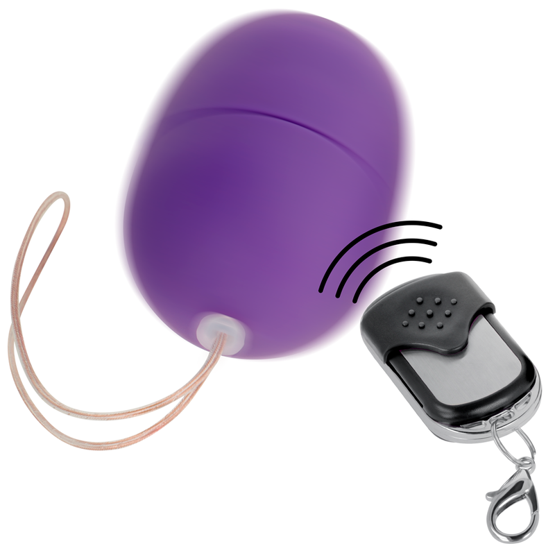 ONLINE - OVO VIBRANTE COM CONTROLE REMOTO S LILA