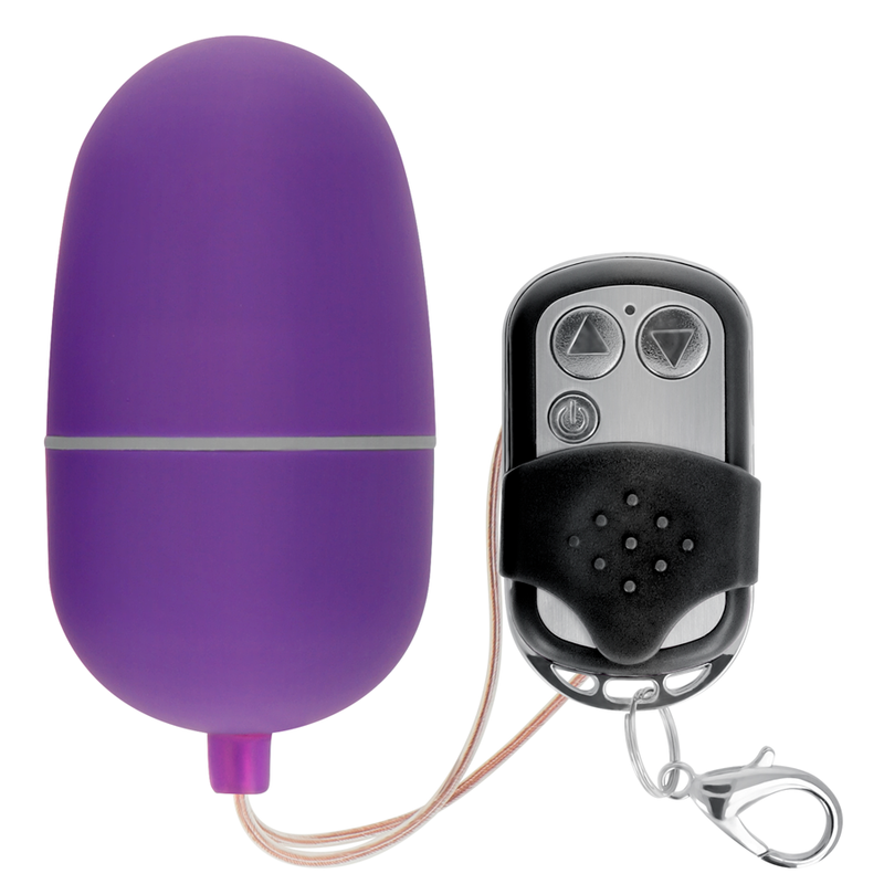 ONLINE - OVO VIBRANTE COM CONTROLE REMOTO M LILA