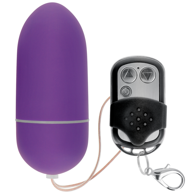 ONLINE - OVO VIBRANTE COM CONTROLE REMOTO L LILA