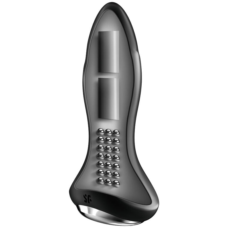 Satisfyer Rotator Plug 1 Más Plug Vibrador App Vermelho