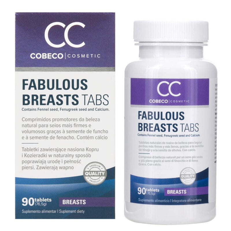 COBECO - CC FABULOUS BREASTS 90 TABS - ES - Sex Shop Sexy