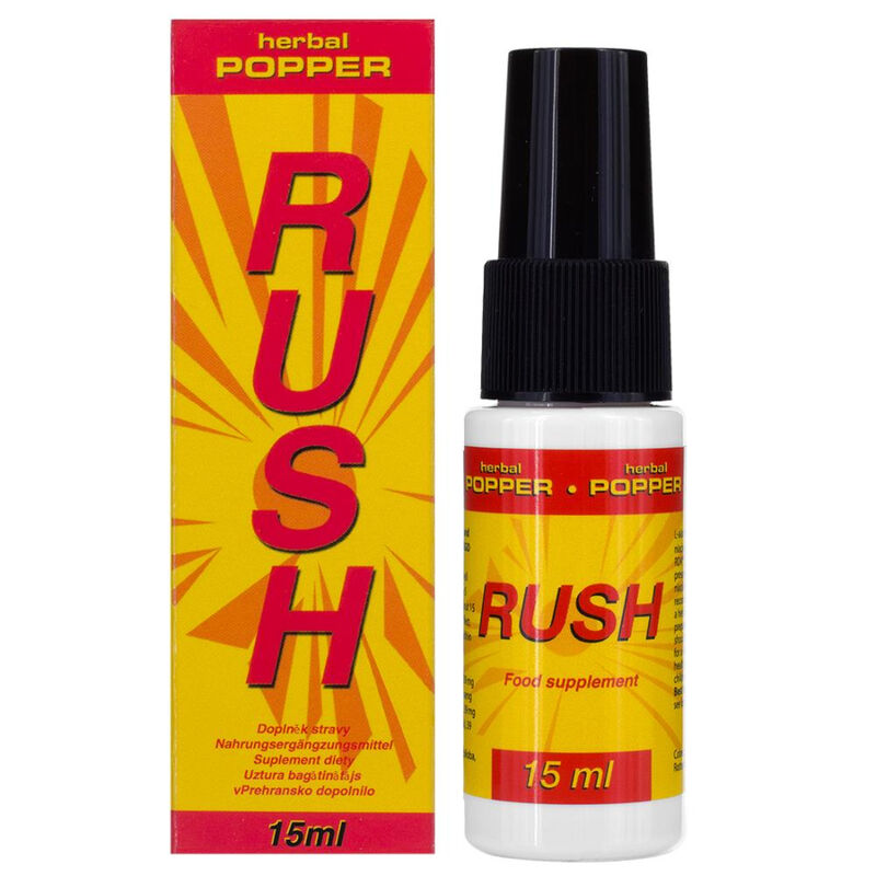 COBECO - RUSH HERBAL POPPER SPRAY 15 ML - OESTE - Sex Shop Sexy