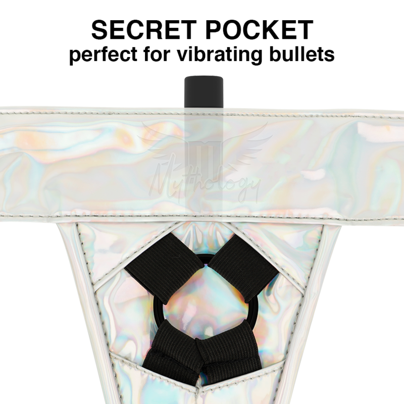 MITOLOGIA - ARNÊS FANTASIA - ARNÊS IRIDESCENTE S/M