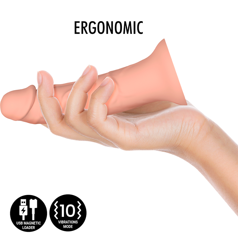 MITOLOGÍA - ASHER ORIGINAL DILDO S - VIBRADOR COMPATÍVEL COM A TECNOLOGIA WATCHME WIRELESS
