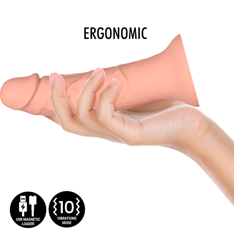 MITOLOGÍA - ASHER ORIGINAL DILDO M - VIBRADOR COMPATÍVEL COM A TECNOLOGIA WATCHME WIRELESS