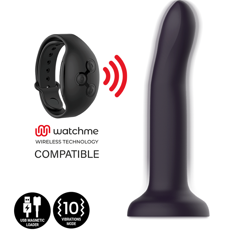 Mitologia - Duman Mystic Consolador M - Vibrador Compatível Com A Tecnologia Watchme Wireless
