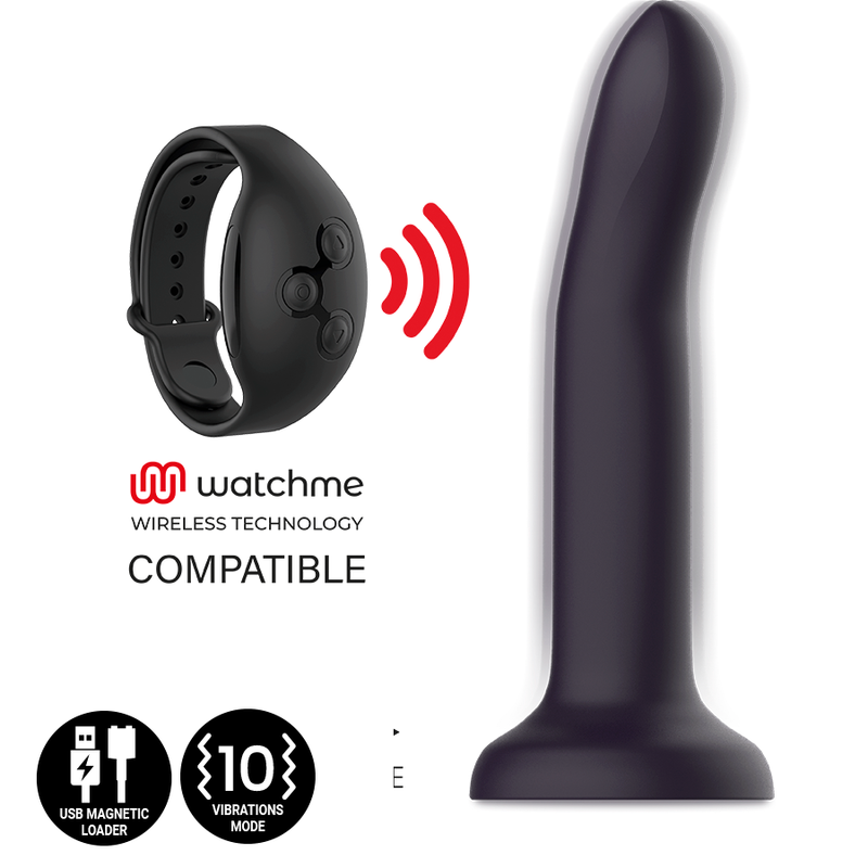 Mythology - Duman Mystic Consolador L - Vibrador Compatível Com A Tecnologia WatchMe Wireless