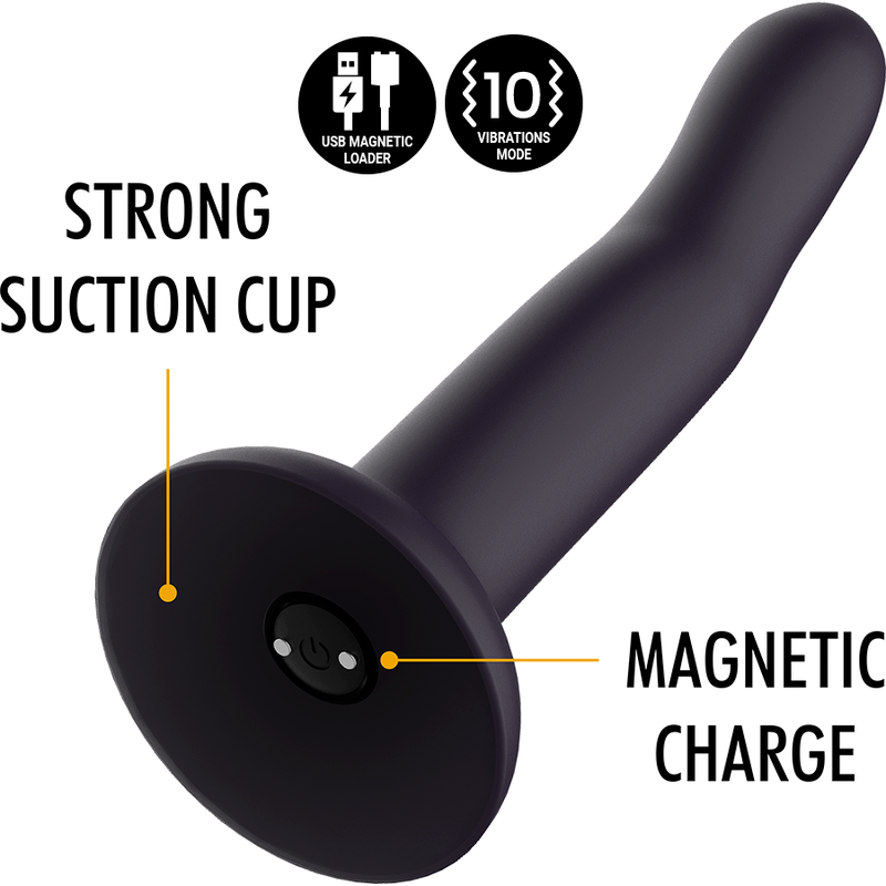 Mythology - Duman Mystic Consolador L - Vibrador Compatível Com A Tecnologia WatchMe Wireless