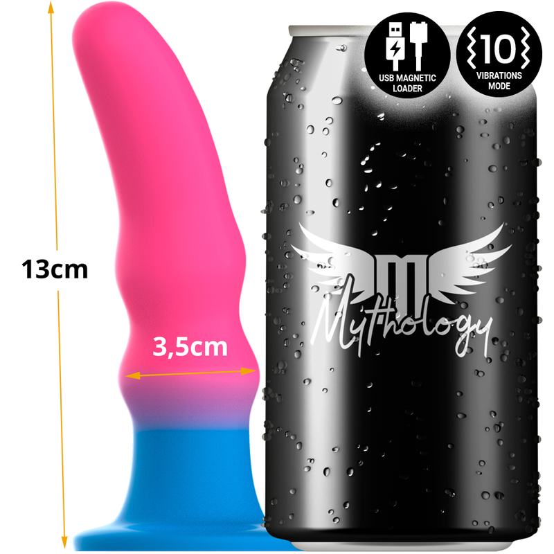 Mythology - Kuno Utopia Consolador S - Vibrador Watchme Tecnologia Sem Fio Compatível