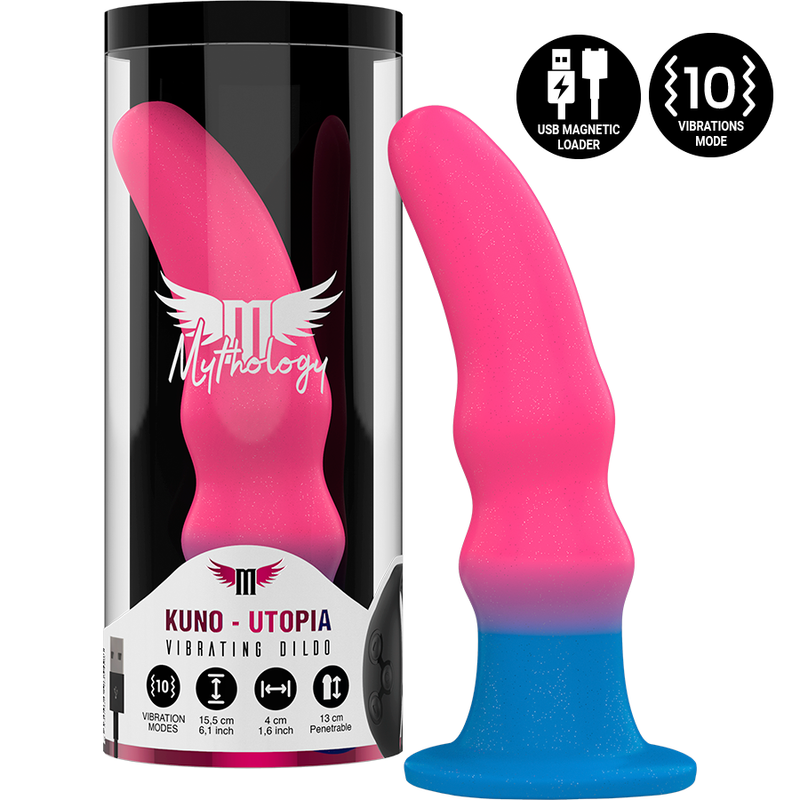 Mythology - Kuno Utopia Consolador M - Vibrador Compatível Com A Tecnologia Watchme Wireless