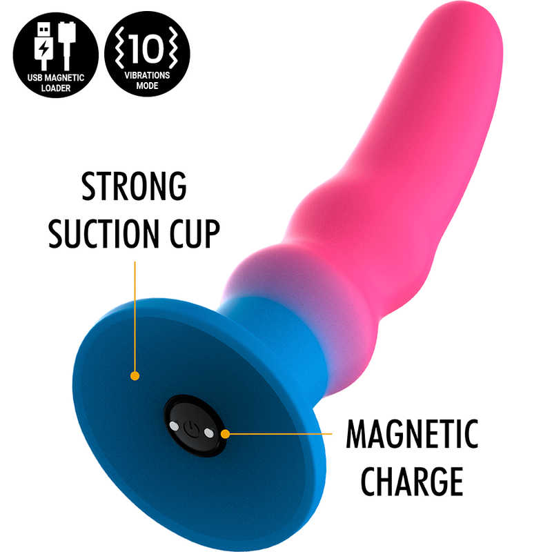 Mythology - Kuno Utopia Consolador M - Vibrador Compatível Com A Tecnologia Watchme Wireless