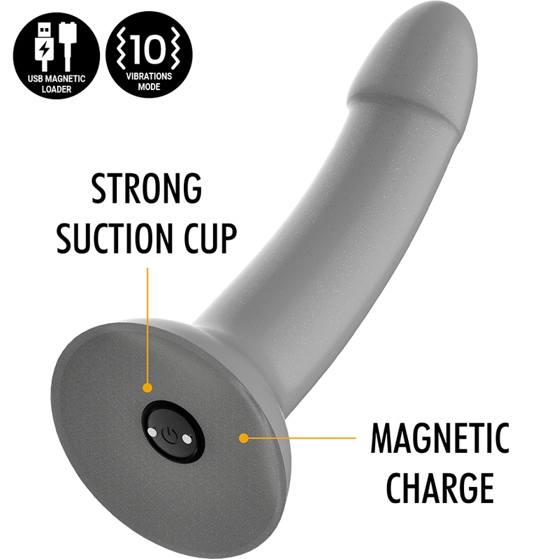 Mythology - Rune Majestic Consolador S - Vibrador Watchme Tecnologia Sem Fio Compatível