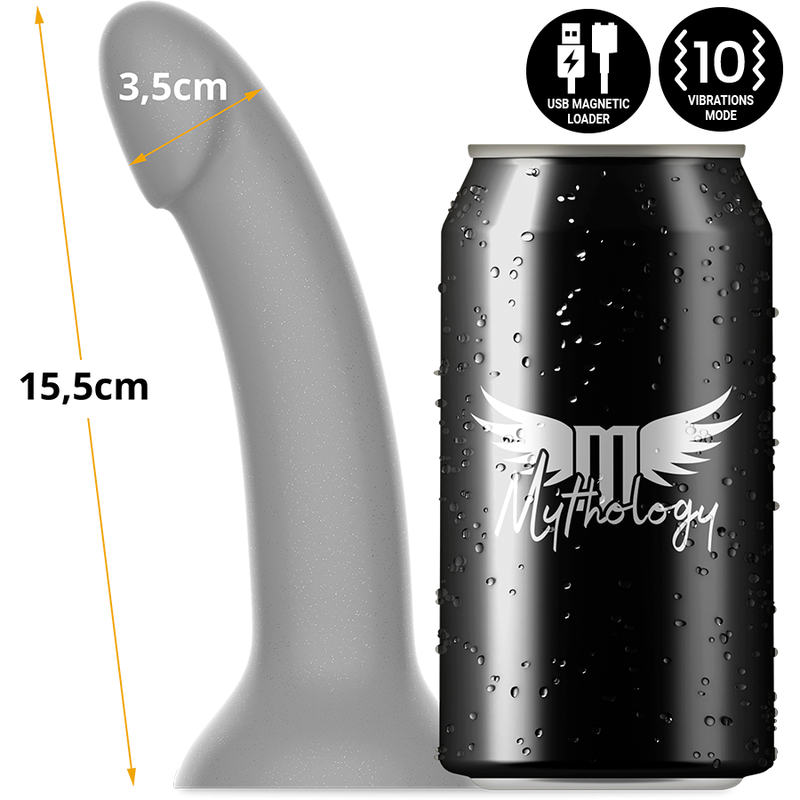 Mythology - Rune Majestic Consolador S - Vibrador Watchme Tecnologia Sem Fio Compatível