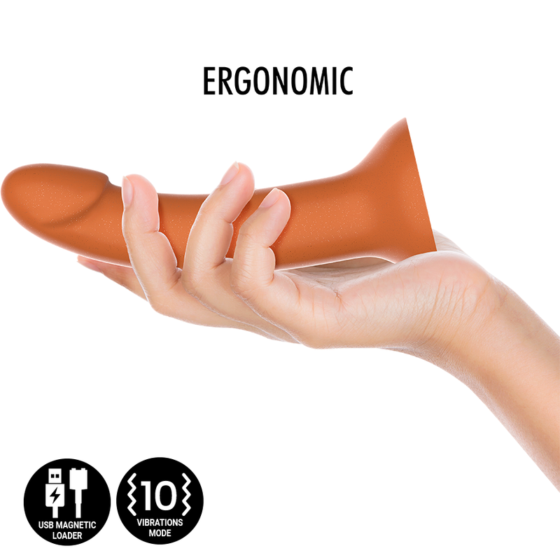 MITOLOGÍA - RUNE ROYAL DILDO M - VIBRADOR WATCHME TECNOLOGIA SEM FIO COMPATÍVEL