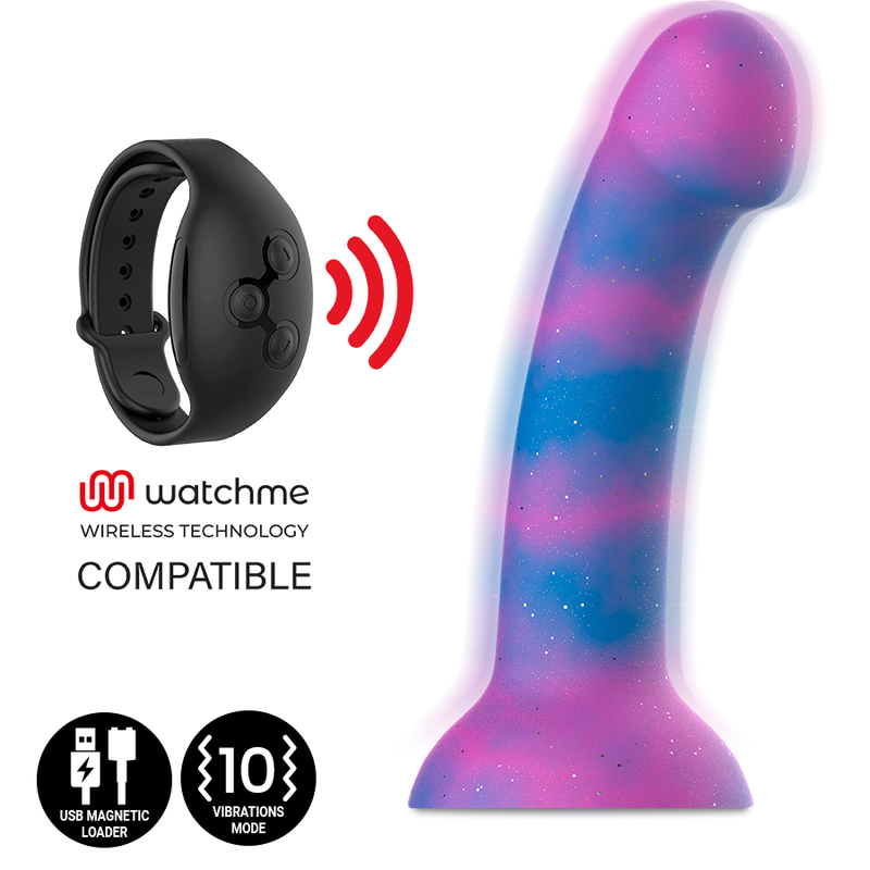 Mitología - Dion Galactic Consolador M - Vibrador Watchme Tecnologia Sem Fio Compatível