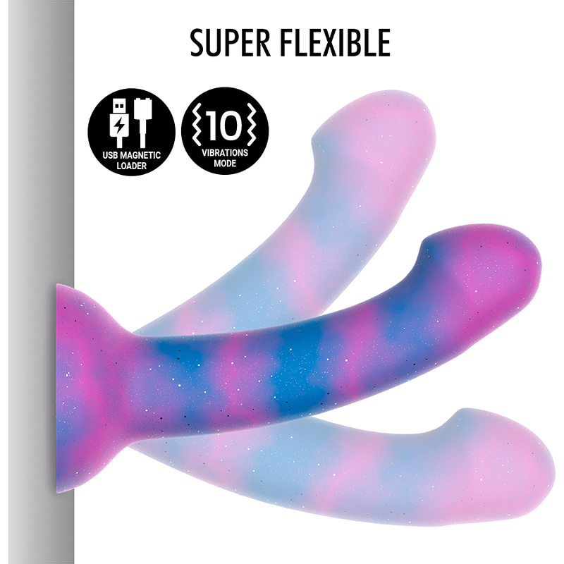 Mitología - Dion Galactic Consolador M - Vibrador Watchme Tecnologia Sem Fio Compatível